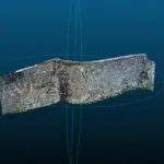 3D snimak postojećeg zida
